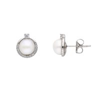 Pendientes Gogo Mujer Classic in Plata Perla 282298